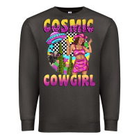 Smoke cosmic cowgirl Premium Sweatshirt - texasbilliewilder