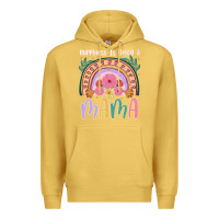 Antique Gold happiness is being a mama Premium Hoodie - JahusDesignShop