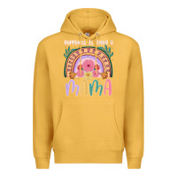 Mustard happiness is being a mama Premium Hoodie - JahusDesignShop