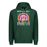 Sports Green happiness is being a mama Premium Hoodie - JahusDesignShop
