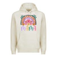 Oatmeal Heather happiness is being a mama Premium Hoodie - JahusDesignShop