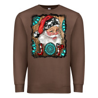 Chestnut Santa Claus Joy Premium Sweatshirt - RanaPortraitStore