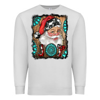 Dove Grey Santa Claus Joy Premium Sweatshirt - RanaPortraitStore