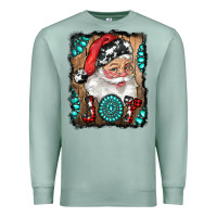 Seafoam Santa Claus Joy Premium Sweatshirt - RanaPortraitStore
