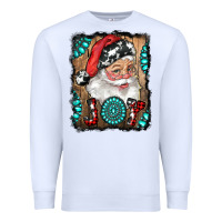 White Santa Claus Joy Premium Sweatshirt - RanaPortraitStore
