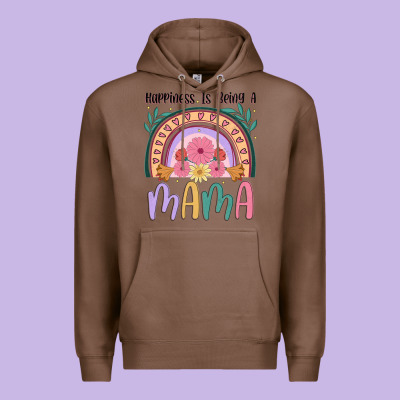 Happiness Is Being A Mama Premium Hoodie Designed By Jahusdesignshop