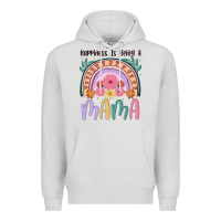 Dove Grey happiness is being a mama Premium Hoodie - JahusDesignShop