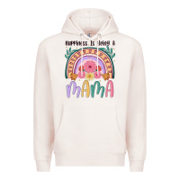 Pale Pink happiness is being a mama Premium Hoodie - JahusDesignShop