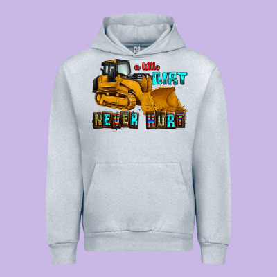 A Little Dirt Never Hurt Urban Hoodie Designed By Adodesignshop