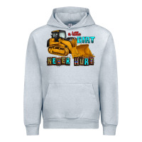 Heather Grey a little dirt never hurt Urban Hoodie - AdoDesignShop