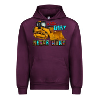 Mauve Wine a little dirt never hurt Urban Hoodie - AdoDesignShop