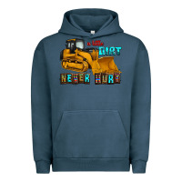 Pigment Midnight Navy a little dirt never hurt Urban Hoodie - AdoDesignShop
