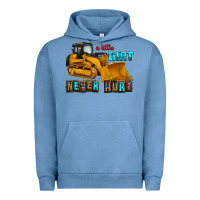 Pigment Pebble Blue a little dirt never hurt Urban Hoodie - AdoDesignShop