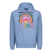 Colony Blue happiness is being a mama Premium Hoodie - JahusDesignShop