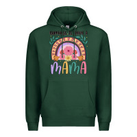 Sports Green happiness is being a mama Premium Hoodie - JahusDesignShop