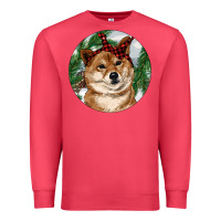 Cardinal Shiba Inu Christmas Premium Sweatshirt - RanaPortraitStore