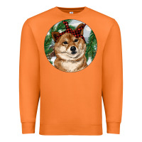 Carrot Shiba Inu Christmas Premium Sweatshirt - RanaPortraitStore