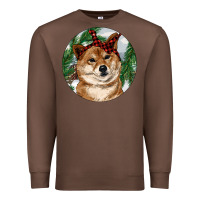Chestnut Shiba Inu Christmas Premium Sweatshirt - RanaPortraitStore
