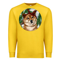 Lemon Shiba Inu Christmas Premium Sweatshirt - RanaPortraitStore