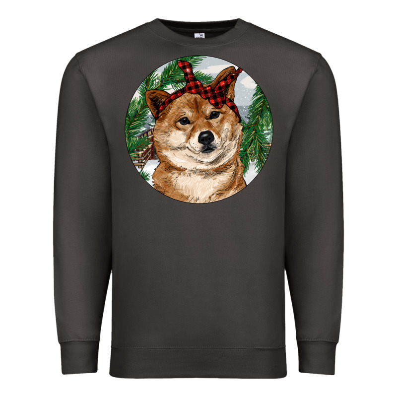 Shiba Inu Christmas Premium Sweatshirt by RanaPortraitStore | Teevron