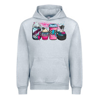 Heather Grey racing coffee cups Urban Hoodie - JahusDesignShop