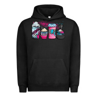 Pigment Black racing coffee cups Urban Hoodie - JahusDesignShop