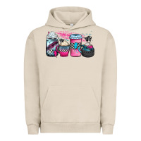Pigment French Oak racing coffee cups Urban Hoodie - JahusDesignShop