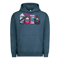 Pigment Midnight Navy racing coffee cups Urban Hoodie - JahusDesignShop