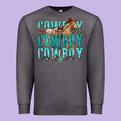 Premium Sweatshirt cowboy cowboy cowboy