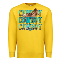 Lemon cowboy cowboy cowboy Premium Sweatshirt - texasbilliewilder