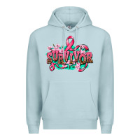 Blue Mist survivor Premium Hoodie - AdoDesignShop