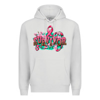 Dove Grey survivor Premium Hoodie - AdoDesignShop