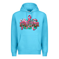 Ocean Blue survivor Premium Hoodie - AdoDesignShop