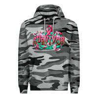Slate Camo survivor Premium Hoodie - AdoDesignShop