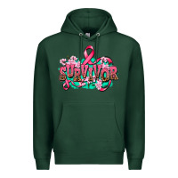 Sports Green survivor Premium Hoodie - AdoDesignShop