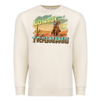 Sandshell cowboy in training Premium Sweatshirt - texasbilliewilder