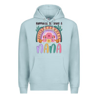 Blue Mist happiness is being a nana Premium Hoodie - JahusDesignShop