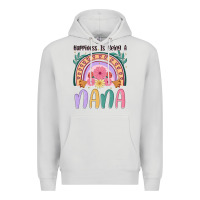 Dove Grey happiness is being a nana Premium Hoodie - JahusDesignShop