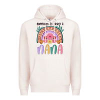 Pale Pink happiness is being a nana Premium Hoodie - JahusDesignShop