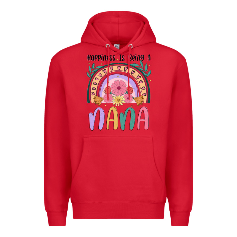 Happiness Is Being A Nana Premium Hoodie by JahusDesignShop | Teevron