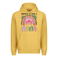 Antique Gold happiness is being a nana Premium Hoodie - JahusDesignShop