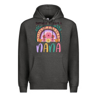 Charcoal Heather happiness is being a nana Premium Hoodie - JahusDesignShop
