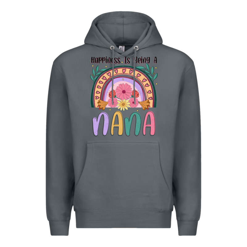 Happiness Is Being A Nana Premium Hoodie by JahusDesignShop | Teevron