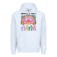 White happiness is being a nana Premium Hoodie - JahusDesignShop