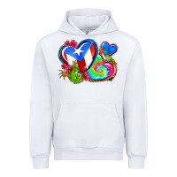 White western leopard puerto rico   hearts Urban Hoodie - AdoDesignShop