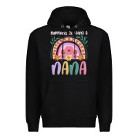 Black happiness is being a nana Premium Hoodie - JahusDesignShop