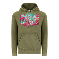 Vintage Olive breast cancer  coffee cups Vintage Hoodie - AdoDesignShop