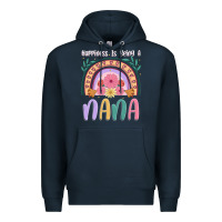 Navy happiness is being a nana Premium Hoodie - JahusDesignShop