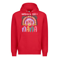 Red happiness is being a nana Premium Hoodie - JahusDesignShop