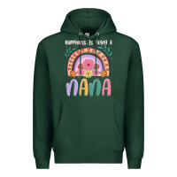 Sports Green happiness is being a nana Premium Hoodie - JahusDesignShop